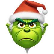 Grinch sticker