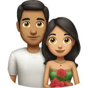 mexican girl with mexican boyfriend sticker