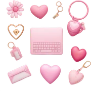 Pink aesthetic sticker