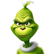 the grinch sticker