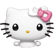 hello kitty heart sticker