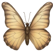 Butterfly sticker