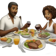 Dinner  sticker