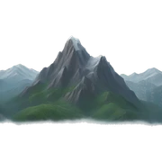 Mountains sticker