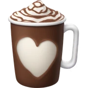 Hot chocolate sticker