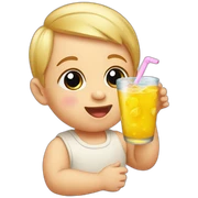 Baby-drink sticker