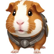 Gladiator Guinea Pig sticker