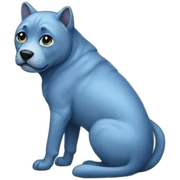 blue sticker