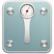 bathroom scale sticker