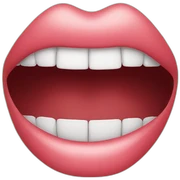 mouth sticker