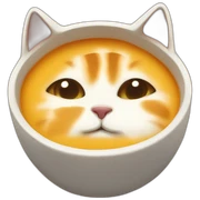 cats and soup sticker