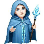 Frost wizard sticker