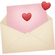 postcard with heart for mom  sticker