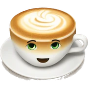Latte  sticker