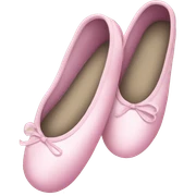 Ballet shoes sticker