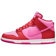 Nike low dunk red and pink sticker