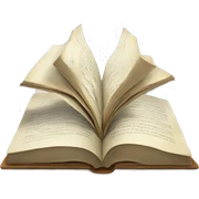 Book with macbok sticker
