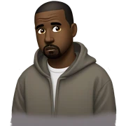 kanye west sad sticker