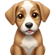 Small puppy sticker