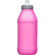 Pink water bottle without a Face sticker