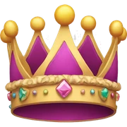 birthday crown sticker