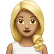 Blonde  sticker