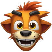crash bandicoot sticker