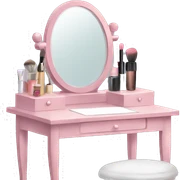 Makeup vanity  sticker