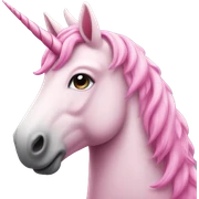 pink unicorn sticker