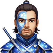 Celestial Samurai sticker