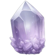 quartz crystal sticker