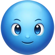 Blue sticker