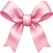 Light pink bows sticker