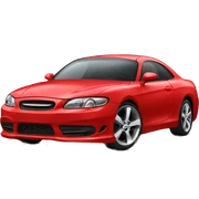 Car red sticker