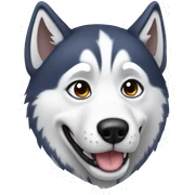 husky sticker