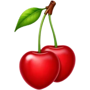  Cherry  sticker