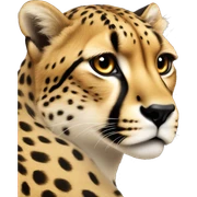 Cheetah ￼ sticker