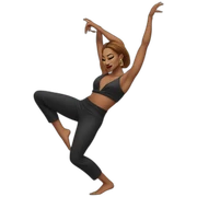 Voguing pose sticker