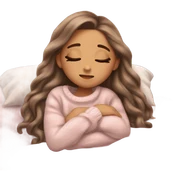 Ariana Grande sleeping sticker