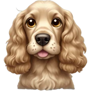 cocker spaniel sticker