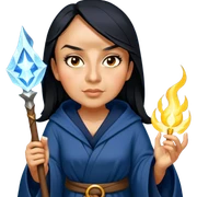 Stormcaller Wizard sticker