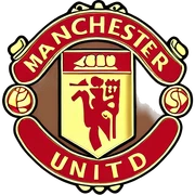 Manchester united logo sticker