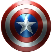 captain america shield  sticker