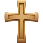 Cross sticker