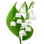 lily of the valley sticker