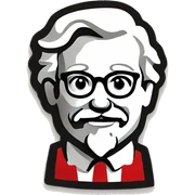 KFC logo sticker
