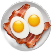 Bacon eggs sticker