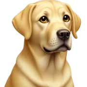 labrador yellow sticker