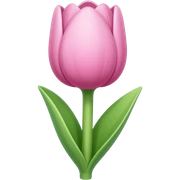 HACEME UN TULIPAN DE COLOR ROSADO
 sticker