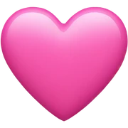 pink heart sticker